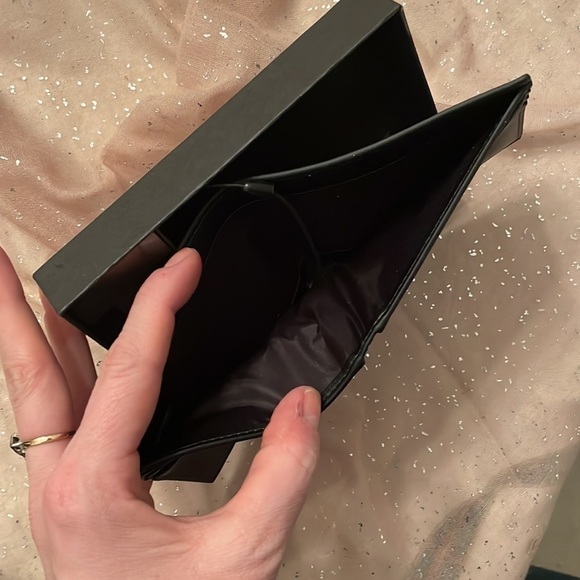 Brand New Michael Kors Black Slim Billfold Men's Wallet w/ Money Clip Box Set - Picture 10 of 14